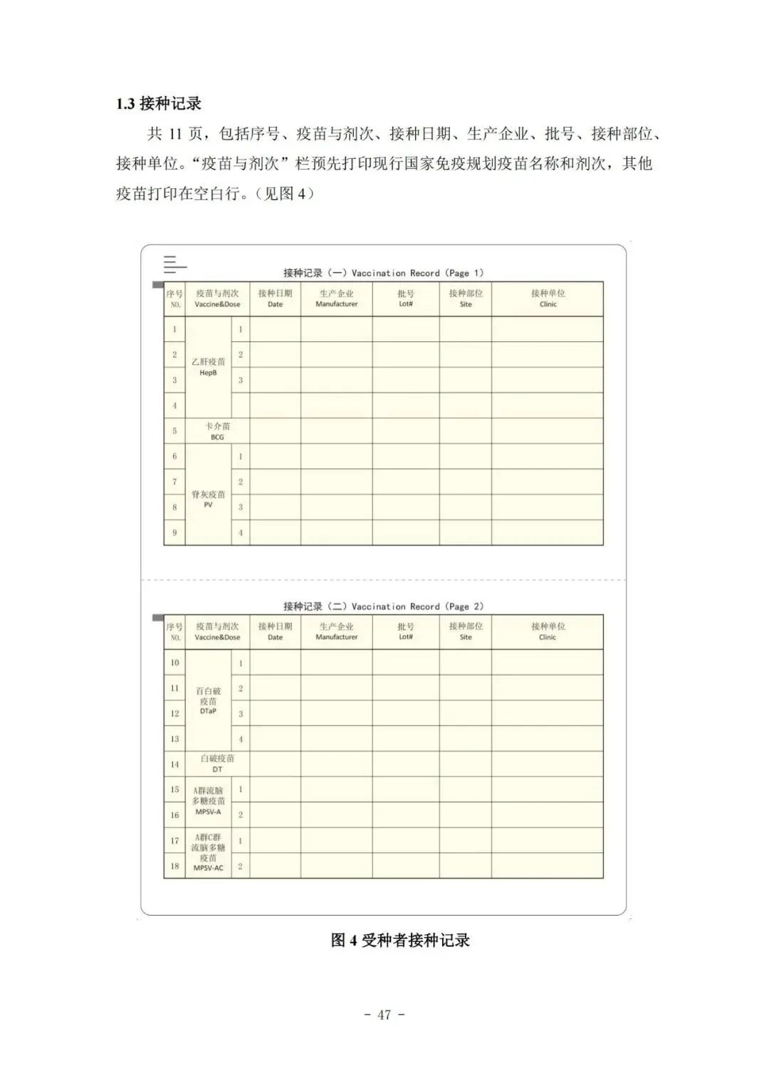 國家疾控局綜合司 國家衛(wèi)生健康委辦公廳關(guān)于印發(fā)預(yù)防接種工作規(guī)范（2023年版）的通知