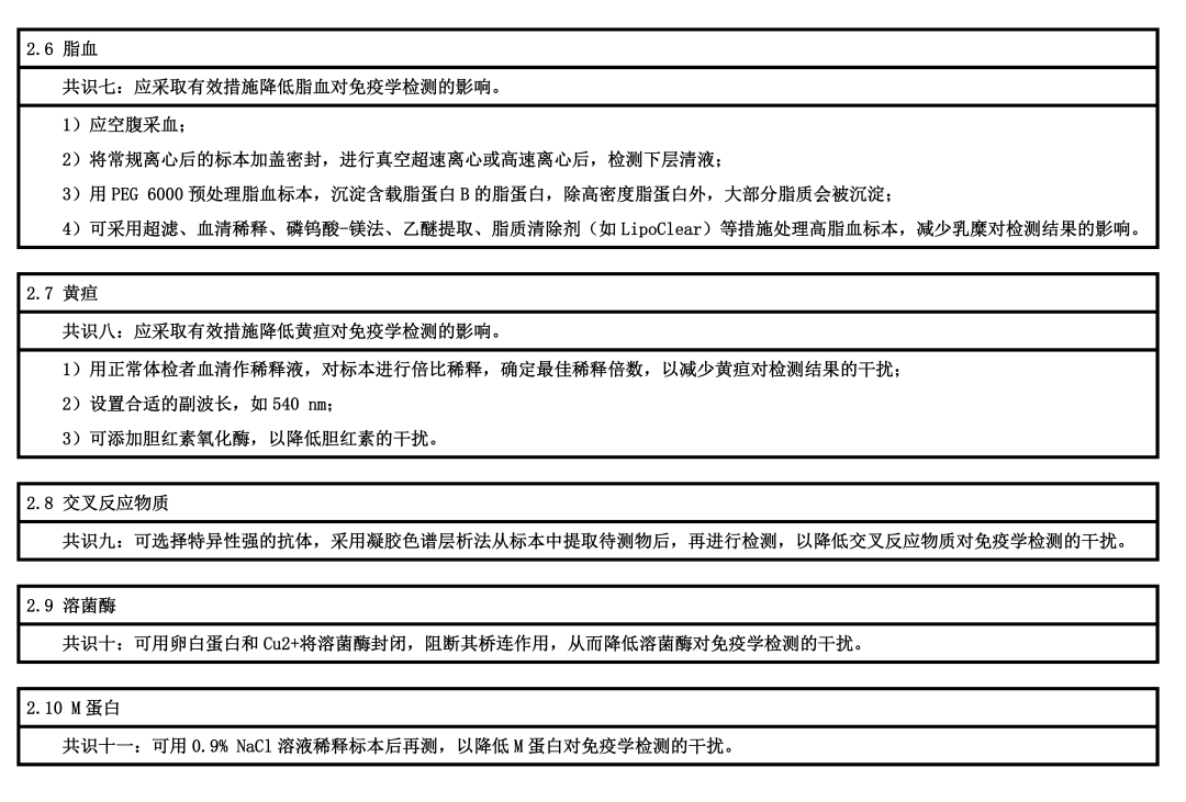 【標(biāo)準(zhǔn)?方案?指南】免疫學(xué)檢測的干擾因素和處理策略專家共識 【標(biāo)準(zhǔn)?方案?指南】免疫學(xué)檢測的干擾因素和處理策略專家共識